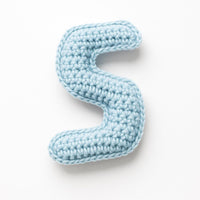 Amigurumi Letter S Crochet Pattern: Stuffed Alphabet Keychain (PDF Pattern)