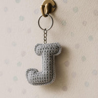 Amigurumi Letter J Crochet Pattern: Stuffed Alphabet Keychain (PDF Pattern)
