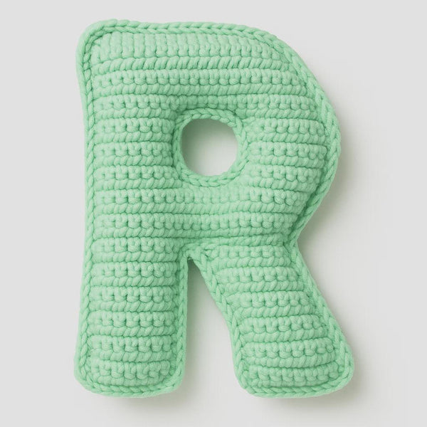 Amigurumi Letter R Crochet Pattern: Stuffed Alphabet Keychain (PDF Pattern)