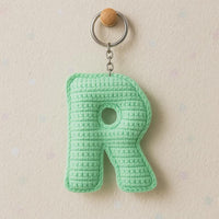 Amigurumi Letter R Crochet Pattern: Stuffed Alphabet Keychain (PDF Pattern)