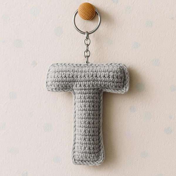 Mini Crochet Amigurumi Letters TUV Pattern: Tiny Alphabet Charms (PDF Pattern)