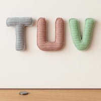 Mini Crochet Amigurumi Letters TUV Pattern: Tiny Alphabet Charms (PDF Pattern)
