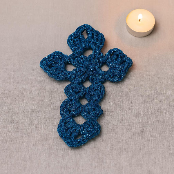 Crochet Cross Pattern: Beginner Friendly Ornament (PDF Pattern)