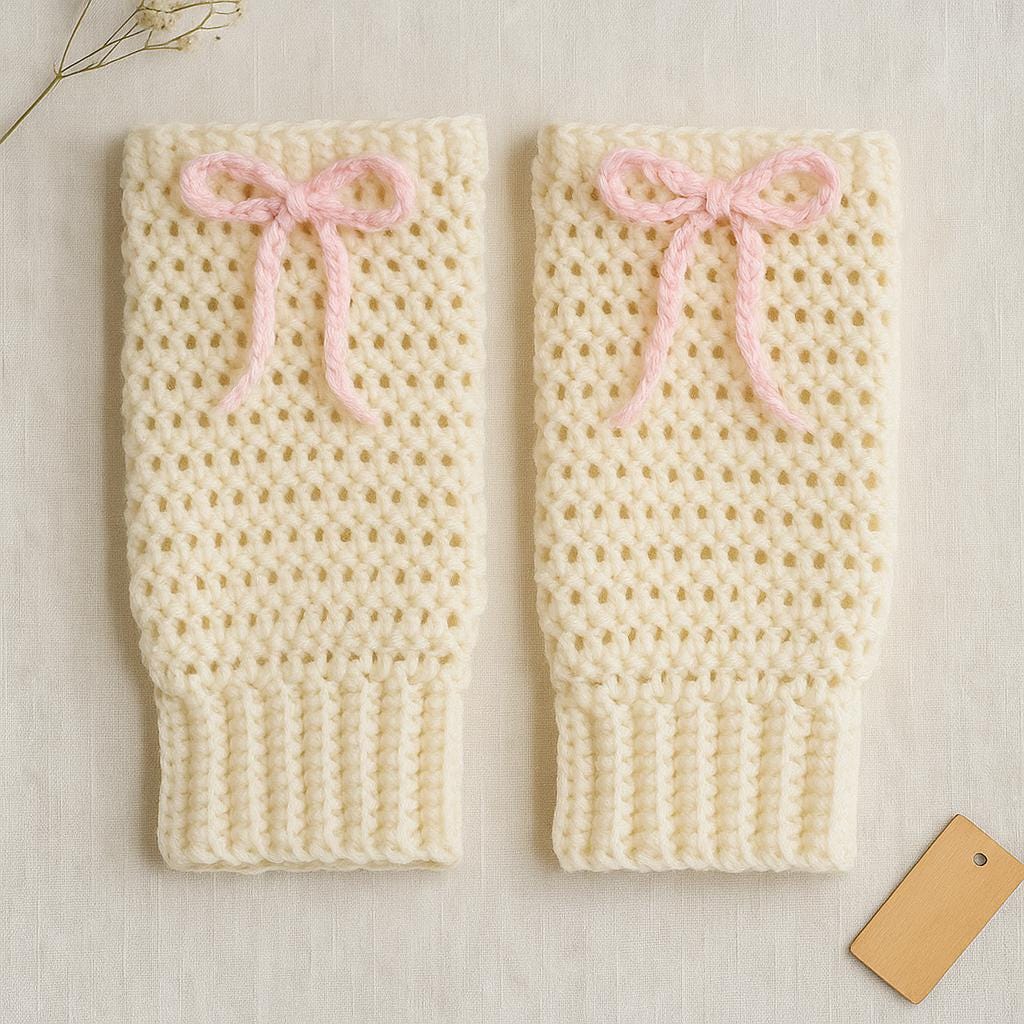 Crochet Arm & Leg Warmers Pattern: Ribbed Cuff, Thumb Opening (PDF Pattern)