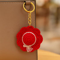 Crochet Hat Keychain Pattern: Mini Amigurumi Beanie, Beginner Project (PDF Pattern)
