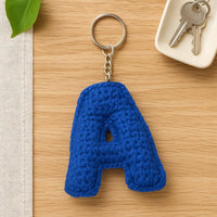 Amigurumi Letter A Crochet Pattern PDF: Beginner Alphabet Keychain
