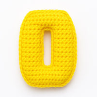 Crochet Letter O Keychain Pattern: Beginner Friendly Amigurumi (PDF Pattern)