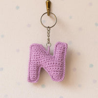 Amigurumi Letter O Keychain Crochet Pattern: Stuffed Alphabet Charm (PDF Pattern)