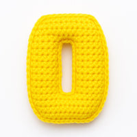 Amigurumi Letter M-N-O Crochet Pattern Set : Alphabet Charms (PDF Pattern)