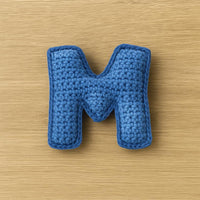 Amigurumi Letter M-N-O Crochet Pattern Set : Alphabet Charms (PDF Pattern)