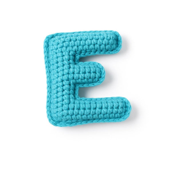 Amigurumi Letter E Crochet Pattern: Stuffed Alphabet Keychain (PDF Pattern)
