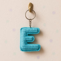 Amigurumi Letter E Crochet Pattern: Stuffed Alphabet Keychain (PDF Pattern)