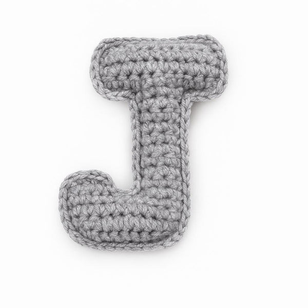 Amigurumi Letter J Crochet Pattern: Stuffed Alphabet Keychain (PDF Pattern)