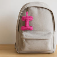 Amigurumi Letter I Crochet Pattern PDF : Keychain or Bag Charm