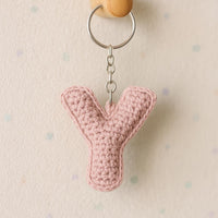Amigurumi Letter Y Crochet Pattern PDF : Small Stuffed Alphabet Keychain or Magnet