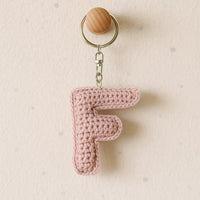 Amigurumi Letter F Crochet Pattern PDF : Stuffed Alphabet, Keychain or Bag Charm