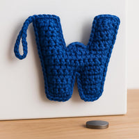 Amigurumi Letter W Crochet Pattern PDF – 3D Alphabet Keychain