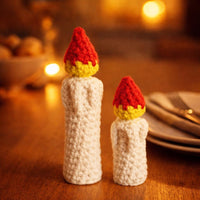 Crochet Candle Amigurumi Pattern PDF : Bag Charms, Keychain