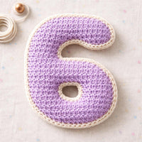 Crochet Number 6 / 9 Pattern PDF : 3D Stuffed Digit