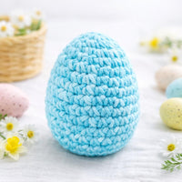 Easter Crochet Pattern Bundle: Bunny Plush, Coaster, Egg, Basket (PDF)