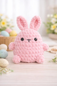 Crochet Plush Bunny PDF Pattern: Beginner Amigurumi, Easter Bunny Gift