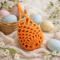 Crochet Easter Egg Cozy Pattern: Pineapple Stitch Egg Cover (PDF Download)
