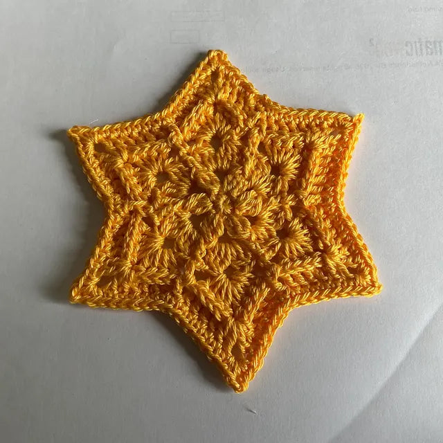 A finished crochet project shared by a Pattern Yarn maker